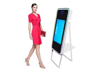 China 40Inch Magic Selfie Mirror Photo Booth 55 Inch Smart Mirror Photo Booth for sale