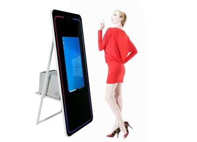 China 40 Inch Selfie Mirror Photo Booth Interactive Photo Booth Mirror For Party Wedding for sale