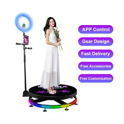 China Bluetooth Connectivity Photo 360 Booth 68-115cm for sale