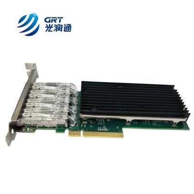 China IEEE member Programmable NIC FPGA Card Fibre Optic 10Gbps Network Adapter for sale