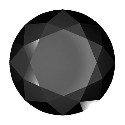 Китай Драгоценная камень природы черная шпинелевая на свободные шкентели драгоценных камней 1.5mm продается
