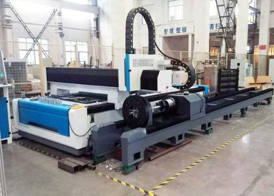 China Laser-Schneidemaschine-Rohrboden Special CNC der hohen Geschwindigkeit mit Wasser-Kühlbetrieb zu verkaufen