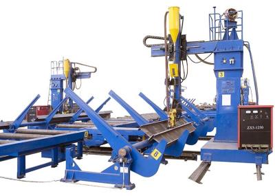 China Automatic Cantilever Type SAW Welding Machine , Steel Structure H Beam Assembly Machine for sale
