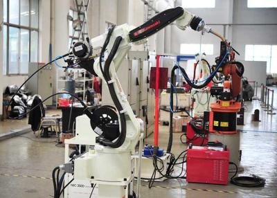 China Stainless Steel Robotic Automation Systems , Auto Exhaust Pipe Robotic Arm Welding Machine for sale