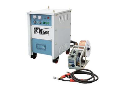 China Thyristor Type MIG / MAG CO2 Gas Shielded Welding Machine 500A For Carbon Steel 50Hz for sale