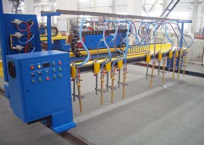 China máquina de corte do gás da tira de 4000X8000mm para a linha de produção do feixe de H (9+1) à venda