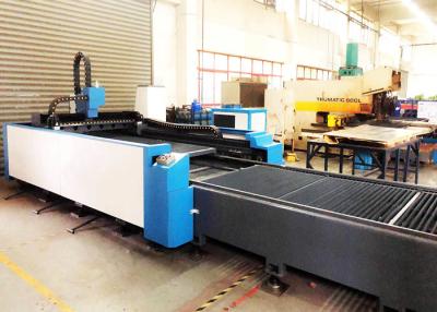 China Schnittfreudige Geschwindigkeit der Auotomatic-Kurstabelle-Laser-Blatt-Schneidemaschine-FL-3015-1000W zu verkaufen