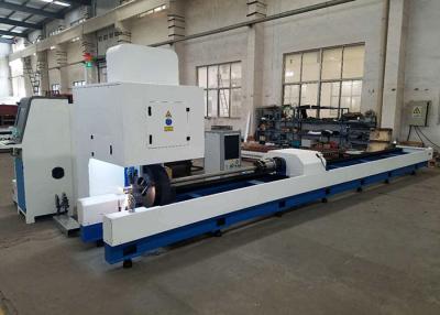 China Stainless Steel Metal Fiber CNC Pipe Cutting Machine 2000W Automatic 6mm Thickness for sale