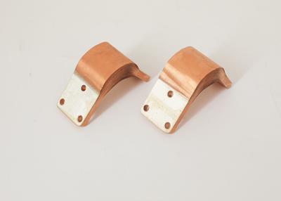 中国 薄板にされた柔らかく適用範囲が広い銅のコネクターは、カスタマイズされる電気銅のコネクターをワイヤーで縛ります 販売のため