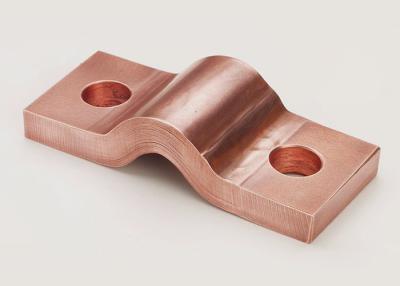 China Conexão de cobre flexível da barra do fio de cobre 99,99% desencapados, ligação em ponte flexível de cobre laminada à venda