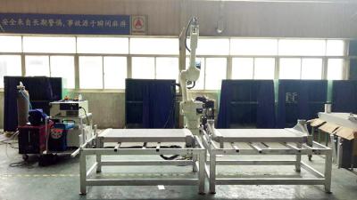中国 自動アルミニウムひれおよび管の熱交換器のロボット工学の溶接機 販売のため