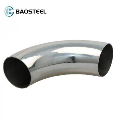 China Schedule 10 / 40 BW LR Stainless Steel Long Radius Elbow 90 Degree SUS304 316 for sale
