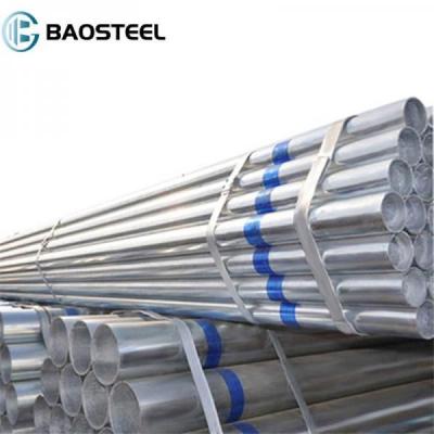 China Seamless Hot Dip Galvanized Round Pipe 48.3mm Round GI Scaffolding Pipe for sale