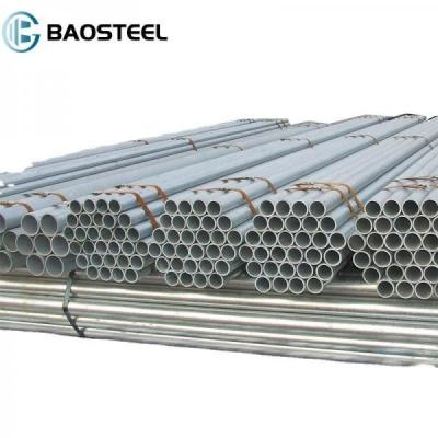 China 1.6mm Hot Dipped ERW Galvanized Steel Pipe Weled Seamless Round Steel Tube for sale