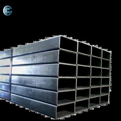 China Seamless Black Q345 Square Tube Customized Carbon Steel Box Section for sale