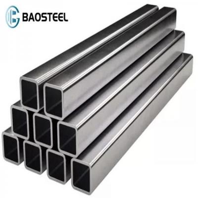 China MS ERW Steel Box Section Weld Rectangular Square Pipe Galvanized for sale