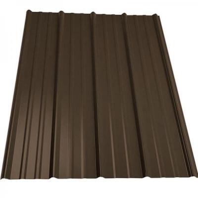 China Cold Rolled Color Coated Corrugated Steel Sheet Anti Corrosion Metal Roof Panels for sale