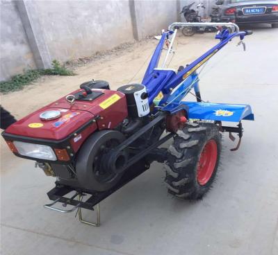 China Factory directly selling Walking Tractor 8 hp 10 hp 12hp 15hp 18hp Diesel Engine Power 2 Wheel Walking Tractor for sale