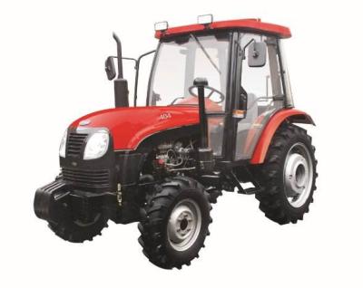 China Tractor compact agricultural cabin 404 diesel oil wheel tractor 50HP for sale