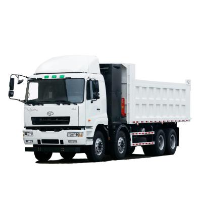 China CAMC New Energy Electric Heavy Duty Dump Truck 8x4 12 Wielen Zero Emission Swap/Charge Battery Te koop
