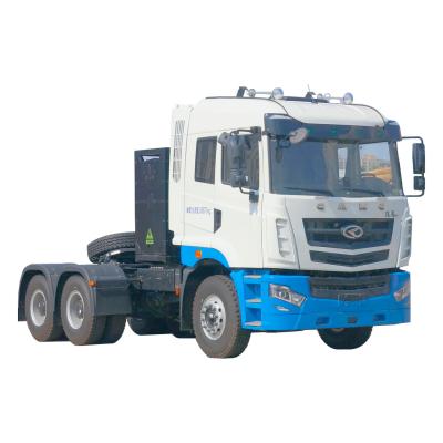 China 360kw New Energy Electric Truck 10 Wheel Electric Tractor Truck 160km Tractor Truck for sale