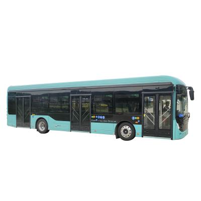 China Europe WVTA Certification Direct Drive Motor Electric City Bus 29 Seats Low Floor Wheelchair Area for sale