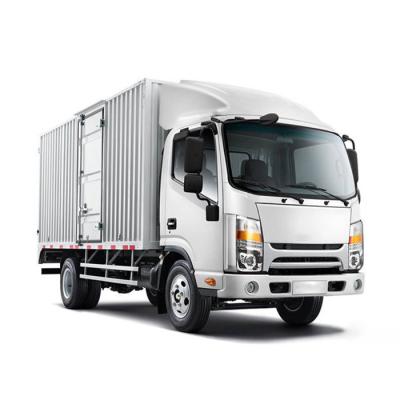 China New Energy Pure Electric Cargo Trucks LHD RHD Drive 130kw Range 250km Hydraulic Brake for sale