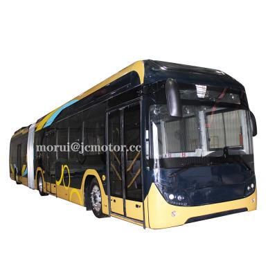 China 18m Articulated BRT FCV Hydrogen Fuel Cell Electric Public Bus 155 Passenger 350km Mileage for sale