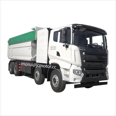 China FCEV New Energy Hydrogen Electric Dump Truck 12 Wheels 8x4 31Ton 450km Mileage for sale