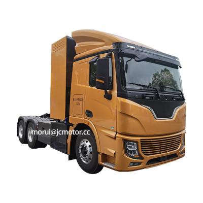 China FCEV New Energy Hydrogen Electric Tractor Truck 10 Wheels 6x4 49Ton 450km Mileage for sale