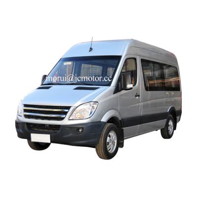 China Customized Sprinter EV Van Electric Student Employee Shuttle Bus Mileage 350km for sale