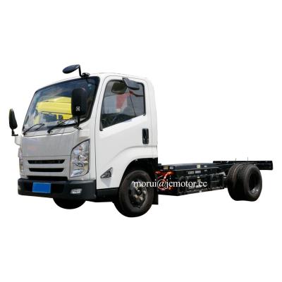 China Transporte de cero emisiones ZEV camión eléctrico de nueva energía de 4,5 toneladas chasis de 3 a 5 toneladas en venta