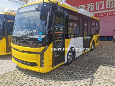 China 7.7m ZEV Electric Public Buses Full Load 200km Right Hand Drive Scenic Shuttle Bus for sale