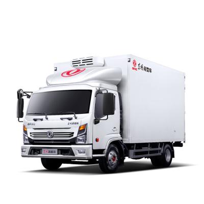China Refrigerated Transport Light Cargo Truck Diesel Engine Wheelbase 3300 for sale