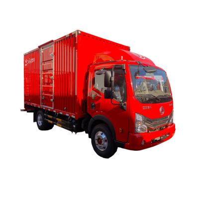 China Diesel Box Van Cargo Truck GVW 5.5 - 7.5T Cab Width 2030mm YUCHAI Engine for sale
