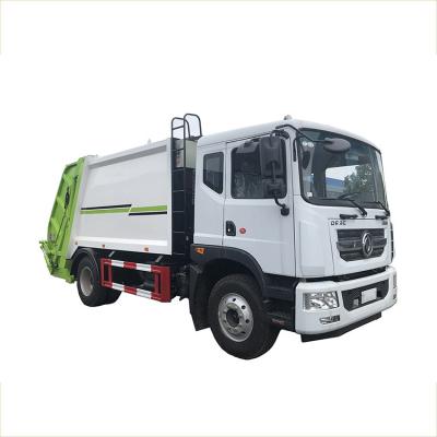 China Medium Heavy Duty Municipal Waste Truck 4x2 10cbm Diesel Rubbish Bin Lorry for sale