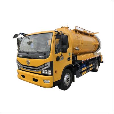 China Dongfeng Suction Sewage Municipal Sanitation Truck 9.5 Cbm 4 Ton Payload for sale