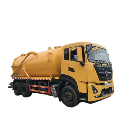 China 18 Cbm Municipal Sanitation Truck 25 Ton 11870KG 9m Sewage Suction Vehicle for sale