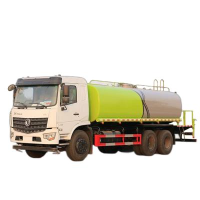 China El tanque posterior doble del deber 6x4 16 Cbm 14470kg de Axle Road Watering Truck Heavy en venta