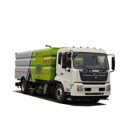 China 16 CBM Municipal Sanitation Truck Wheelbase 5000mm 210 HP Sweeper Cleaning Truck for sale