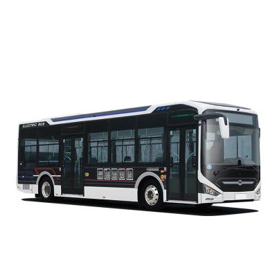 China Electric 30 Seater Luxury Passenger Bus 12m Wheelbase 6100mm for sale