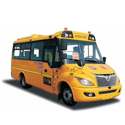 China 6.5m 80km/h School Yellow Shuttle Bus 24 - 32 Seats 115hp Diesel Power for sale