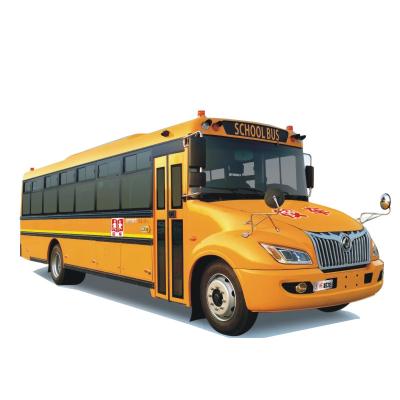 China School 56 Seater Student Shuttle Bus 170hp 9R22.5 Tyre 5MT Transmission for sale