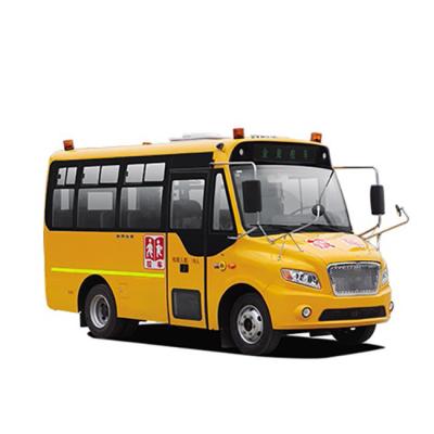 China 100hp 10 - 19 Seater Student Shuttle Bus 5.5m Diesel Engine Power 80km/h for sale