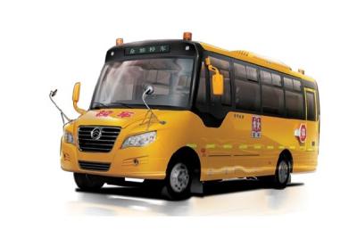 China 85kw Diesel Shuttle Bus 80km/H Yellow Bus Transportation 24 - 32 Seats for sale