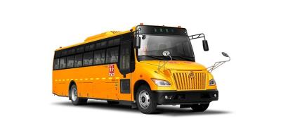 China 130hp Student Shuttle Bus  33 - 41 Seats Children Passenger Bus 7.5m for sale