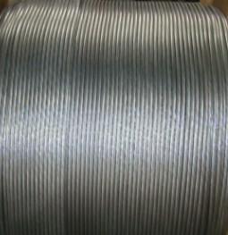 Chine Le zinc 7 16 a enduit le fil d'acier, câble métallique 60# galvanisé par 65# pour des poutres de grue à vendre