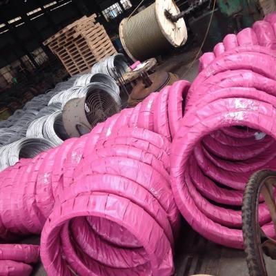 China Low Relaxation Galvanized Stay Stranded Steel Wire For Mining And Stay Cable Bridge for sale