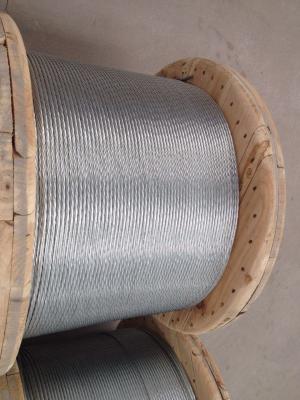 China ASTM A 475 Galvanized Stranded Steel Wire For Overhead Fiber Optic Cable for sale
