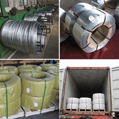 China No Crack Galvanized Steel Welded Wire / High Strand Wire For Overhead Earth for sale